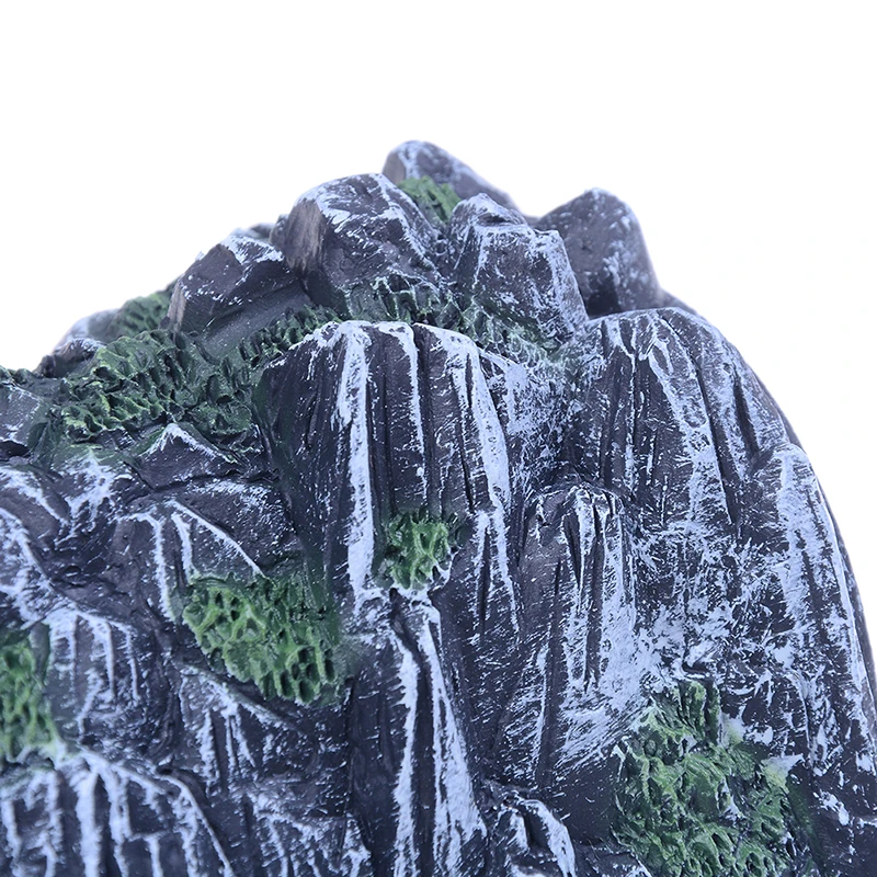 البلاستيك 1:87 مقياس لعبة مجسمة قطار السكك الحديدية كهف الأنفاق طاولة الرمل لعبة مجسمة #5