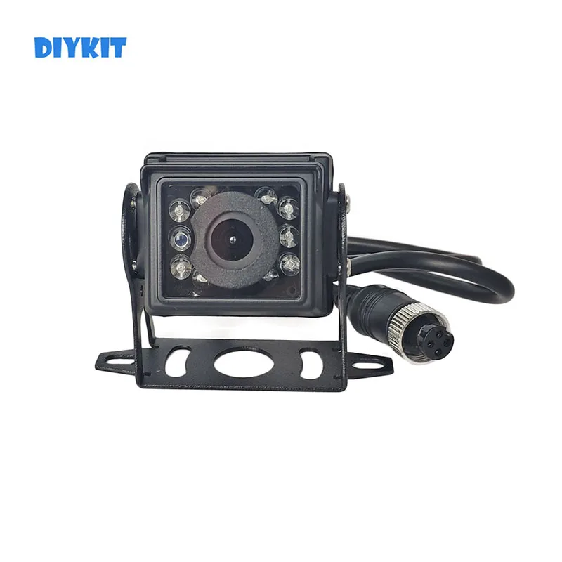 

DIYKIT CCD IP68 Waterproof Backup 4PIN Van Bus Lorry Rear View Car Camera Reversing Parking Camera IR Night Vision 12V-24V DC