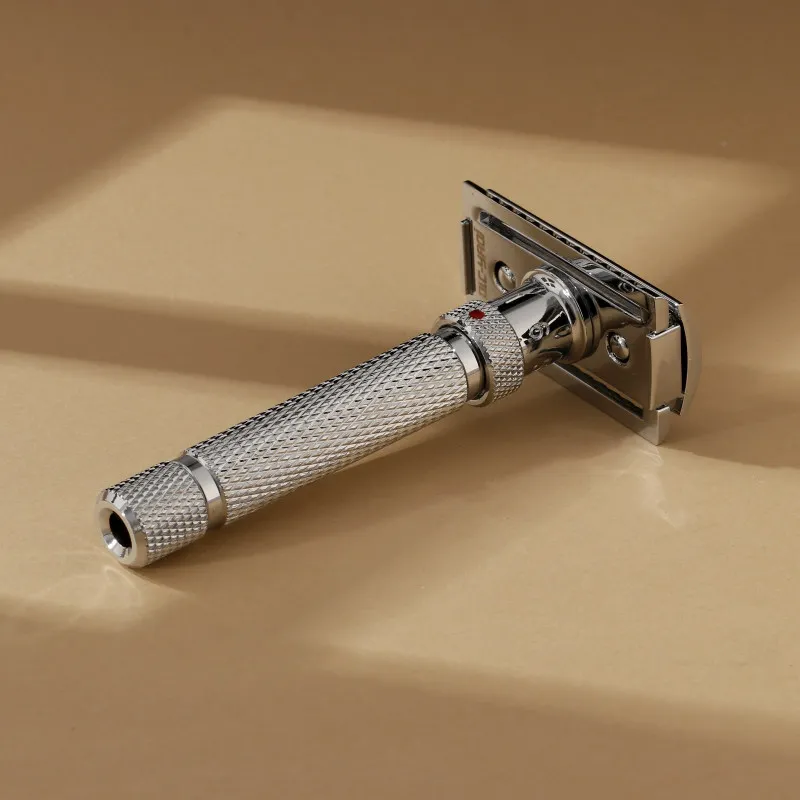 2026 Beard Shaver Chrome Color Professional Safety Razor Flash Sale Yaqi Adjustable The Final Cut mens view 5