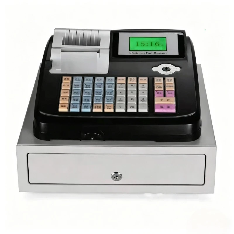 Chinese and English collection and cash register all-in-one machine printing, simple payment machine ordering