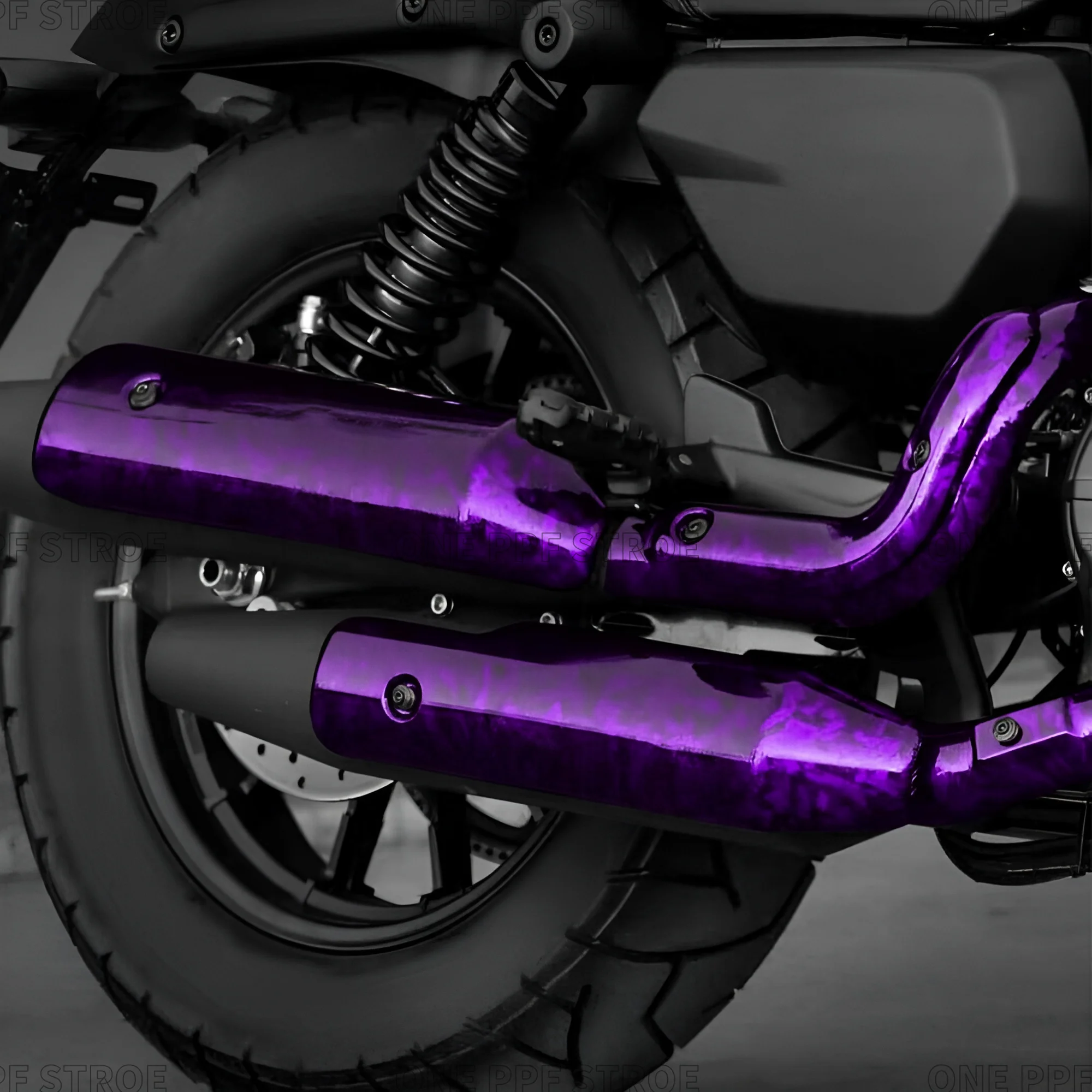 Carbon Fiber Film Glossy Purple Car Body Film Forged Carbon Vinyl Wrap Film Self Adhesive Decal Sticker for Car Accessories
