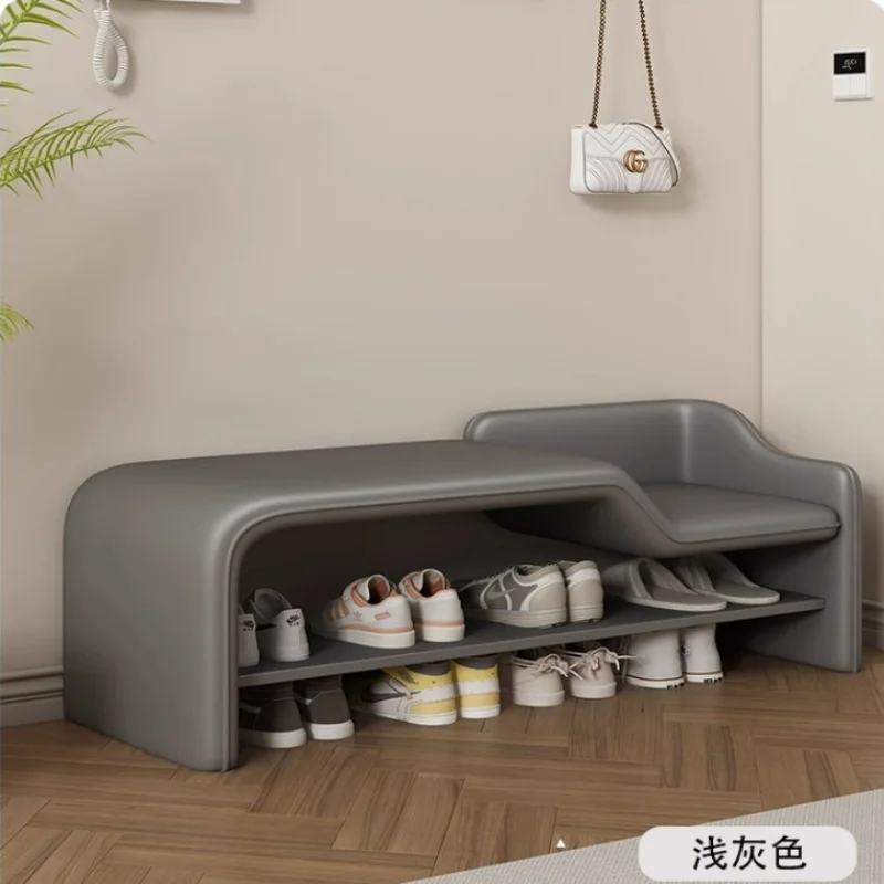 イタリア製の軽贅沢シューズチェンジスツール、家庭用玄関シューズスツール、玄関ベンチ、親子ベンチ、寝室用休憩スツール、リビング用