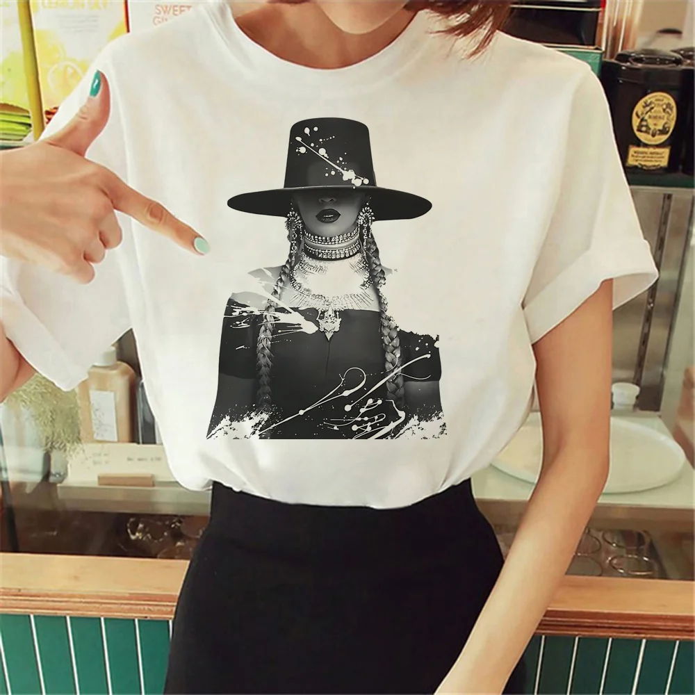 Beyonce Renaissance top donna graphic Y2K designer tshirt abbigliamento donna harajuku