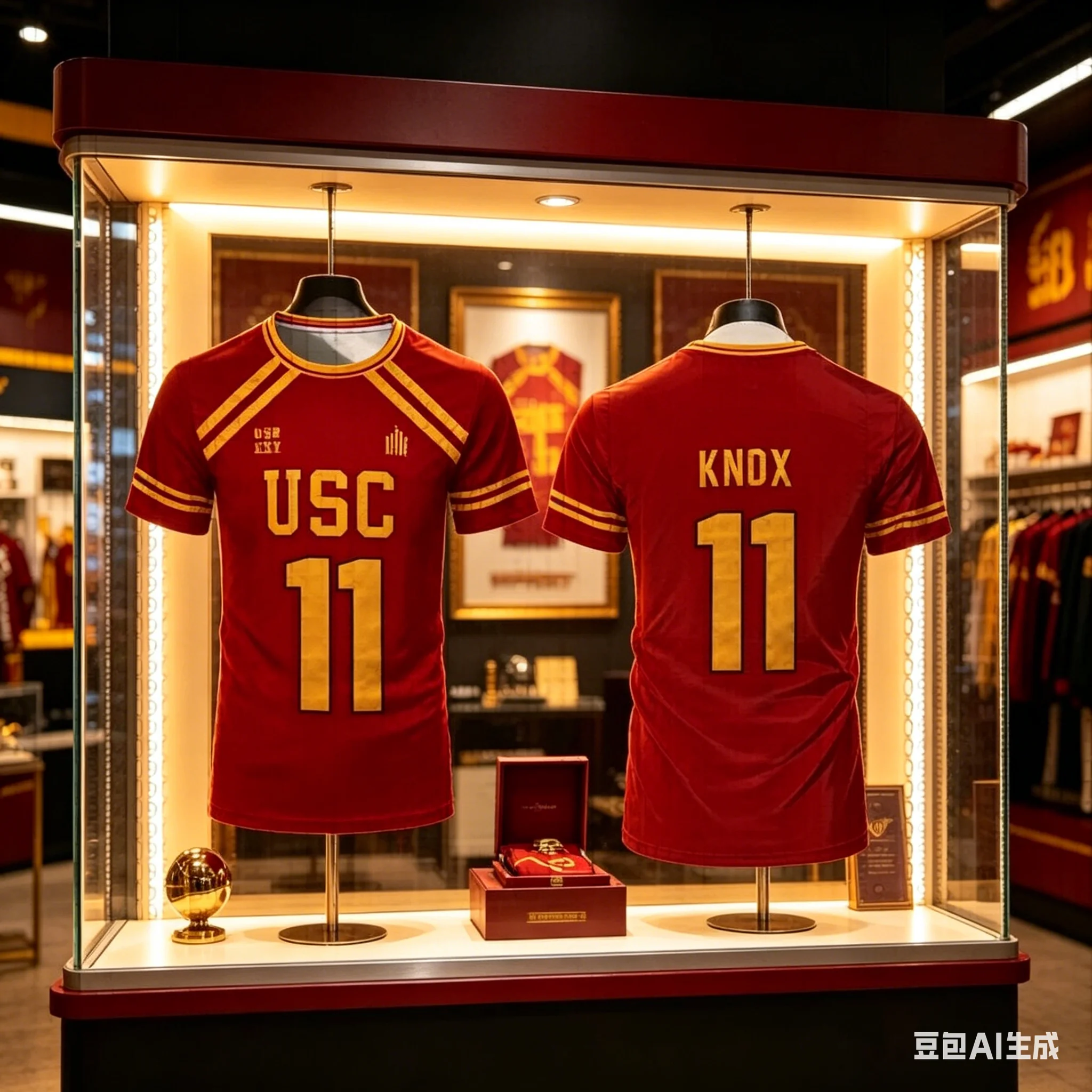 

2026 All for The Game Cosplay T-shirt The King's Men USC Trojans Jersey Men's Sports Top Breathable and Comfortable Parent-child