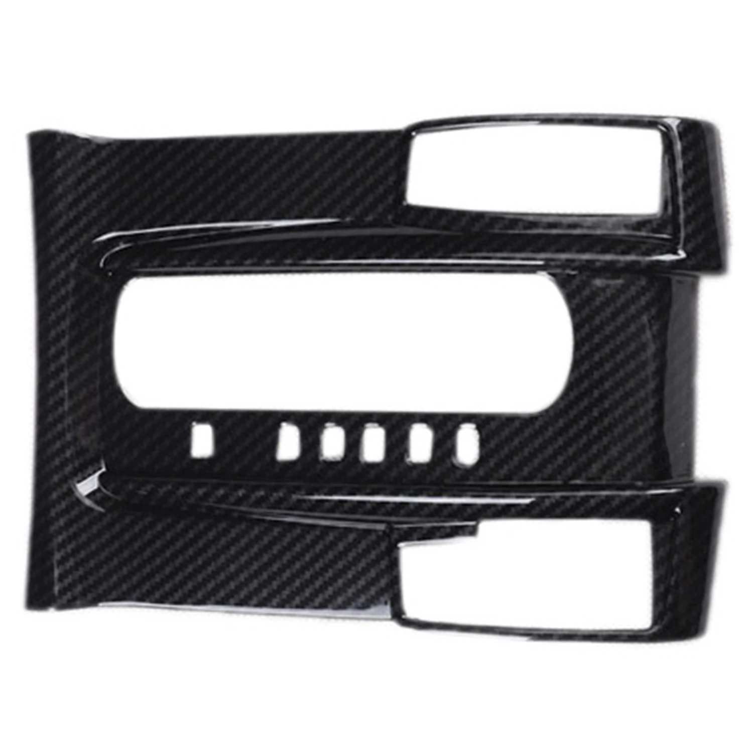 Car Gear Shift Box Panel Decoration Covers Styling Trim ABS Carbon Fiber Style for Honda Civic 10Th 2016 2017