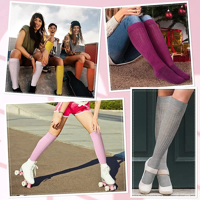 Winter Dikke Badstof Stapelen Damessokken Outdoor Fitness Koude Sneeuw Sport Lange Sok Casual Warm Gezellig Veelzijdig Unisex Candy Sox