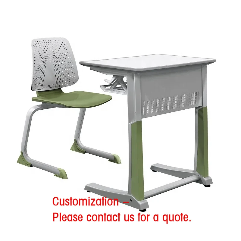 custom.School Furniture Modern High School Desks Aluminum Alloy Student Desk And Chair South Africa Classroom Tables And Chair S