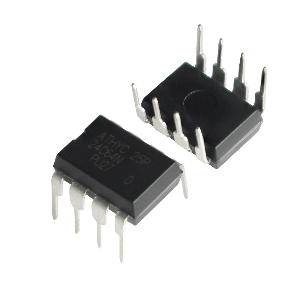 10PCS AT24C02 AT24C04 AT24C08 AT24C16 AT24C32 AT24C64 DIP Integrated Circuits