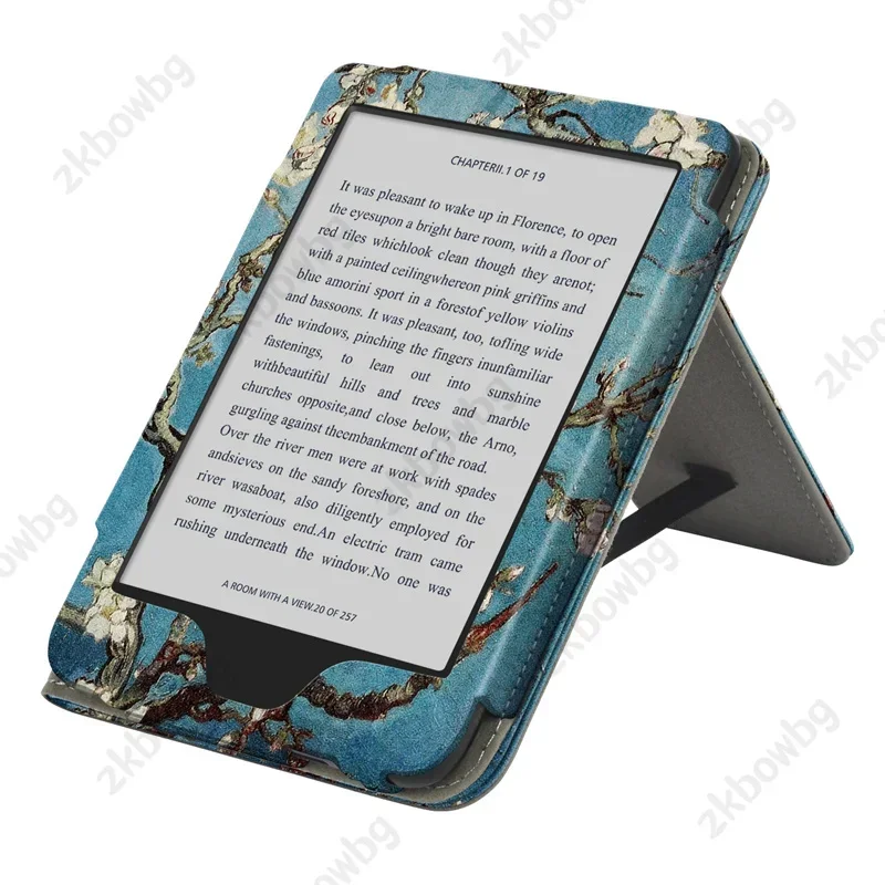 HandStrap Magnetic Case For KOBO Clara Colour/BW/2E Color 6'' 2024 N367 EReader Stand Auto Sleep/Wake Protective Smart Cover view 6