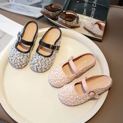 Children's Party Leather Shoes Latest Style Girl Princess Shoes Girl Beach Slippers slippers kids