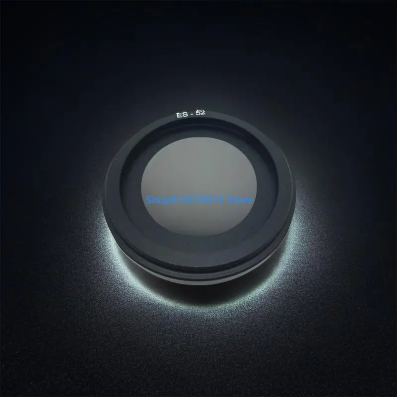 B95C ES-52 Lens Hood for EF40mm f/2.8 100D Cameras Sunshade Lens Cover Cap Protector Aluminum-alloy
