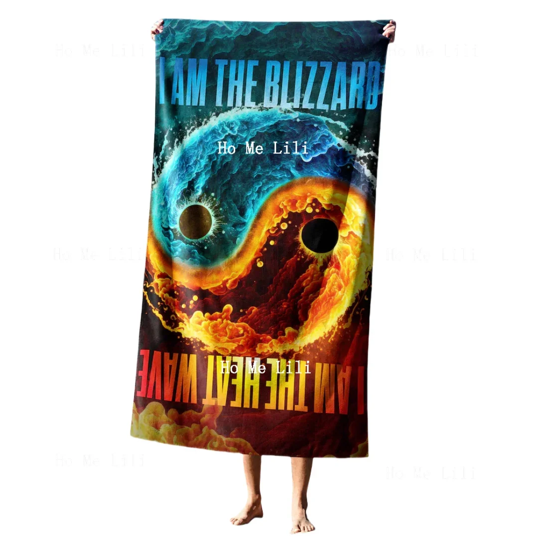 Eight Trigram Microfiber Beach Towel Lightweight And Quick Drying