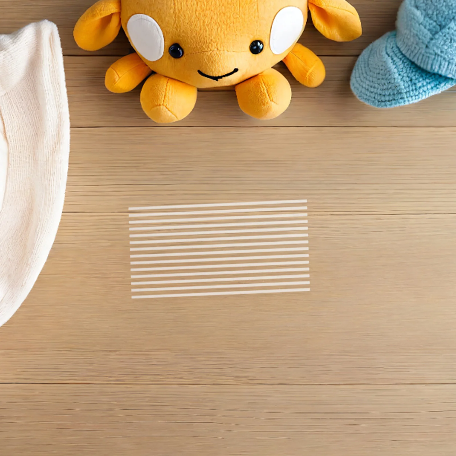 Varillas de soporte para figuras de mano, palos redondos de acrílico transparente de 4Mm para soportes de exhibición de artesanía de arcilla, soportes de escultura, 25 uds.