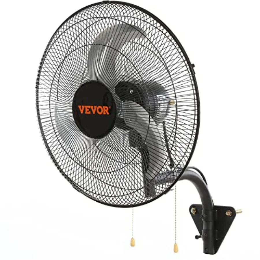 

Wall Mount Fan, 3-speed High Velocity Max. 4000 CFM dustrial Wall Fan for door, Commercial, Residential, Warehouse, Greenhouse,