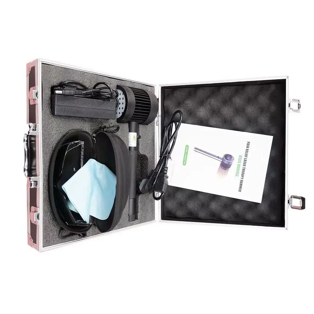 

Медицинский холодный лазер COZING - 6x808 нм + 19x650 нм инфракрасный свет для облегчения боли при артрите, суставах и хронических заболеваниях