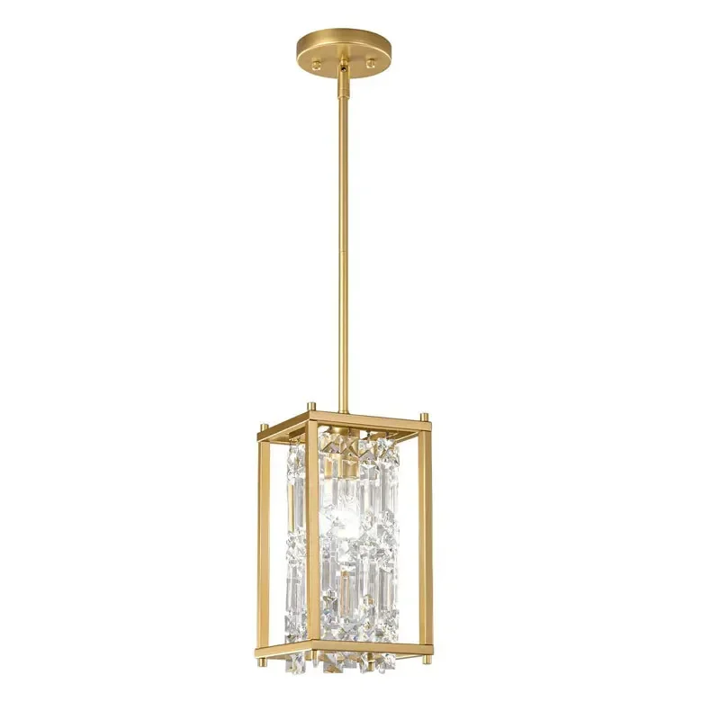 

Modern Crystal Chandelier Hanging Lamps For Ceiling Lamp Lustre Design Vintage Pendant Light for Living Room Dining Bedroom