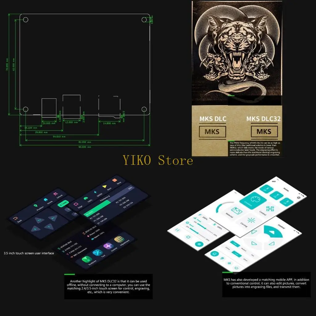 K32C Mks DLC32 Grbl… - image