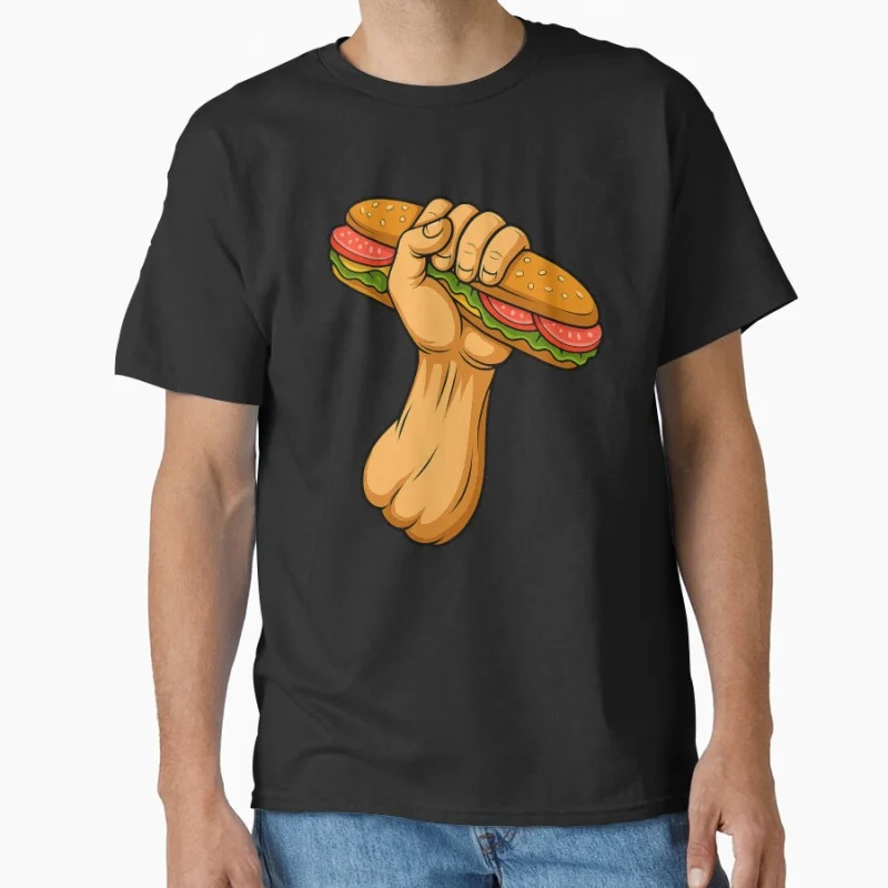 

Washington Sandwich Guy 2025 Anti trump freedom Funny t shirt for man S-6XL Large size Tops 100% cotton print Clothes