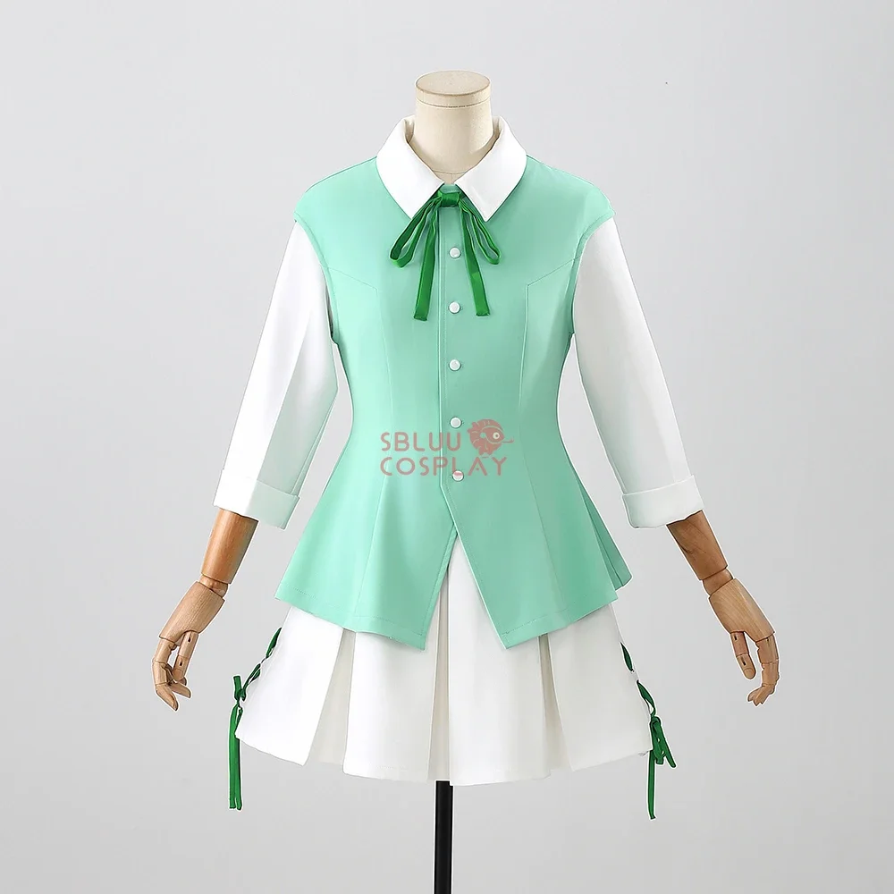 

SBluuCosplay Sakura Kinomoto Clear Card Косплей Костюм JK Униформа Card Captor Хэллоуин