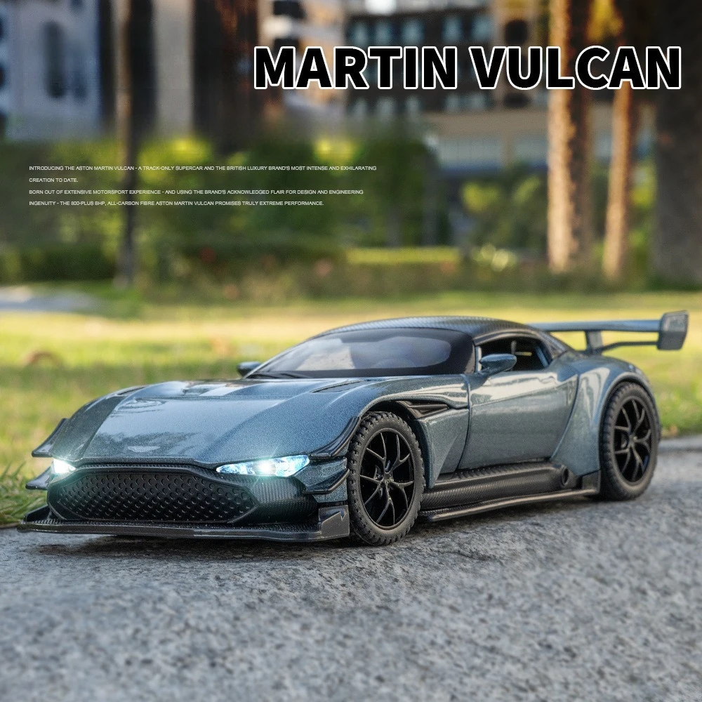 

Модель спортивного автомобиля 1:32 со звуком и светом, детская игрушка-подарок, коллекционная модель из литого сплава