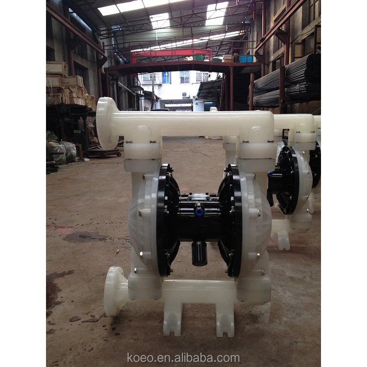QBK 25 Pneumatic Diaphragm Pump Air Operated Double Membrane Pump for High Viscosity Slurry Paint Adhesive Chemical Transfer