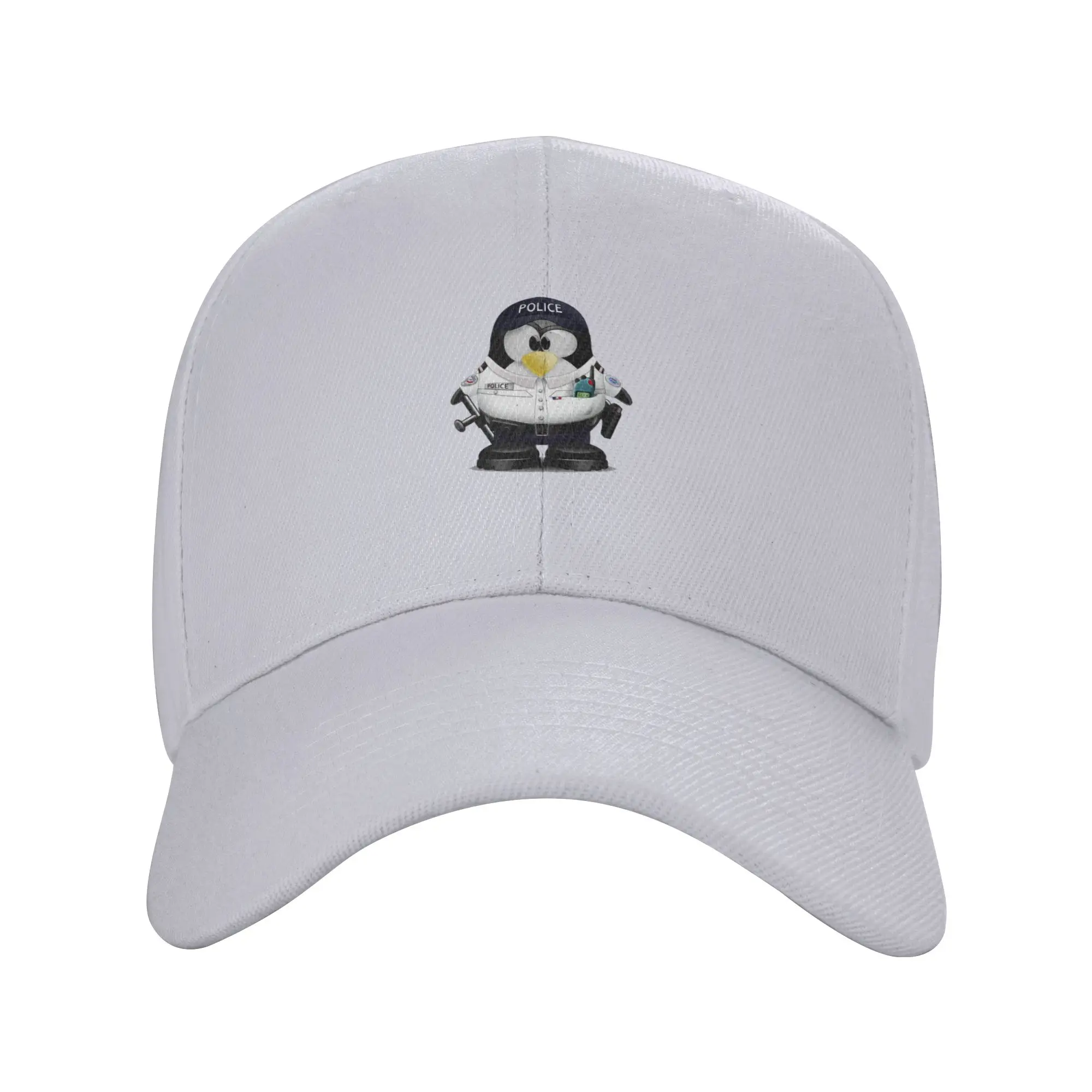 Tux Penguin  Sun Baseball Cap Linux  Spring Street Style Trucker Hat For Unisex Men Hunting Camping Snapback Cap
