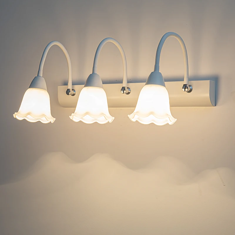

Mirror headlight led toilet bathroom mirror cabinet light dresser toilet hose wall lamp