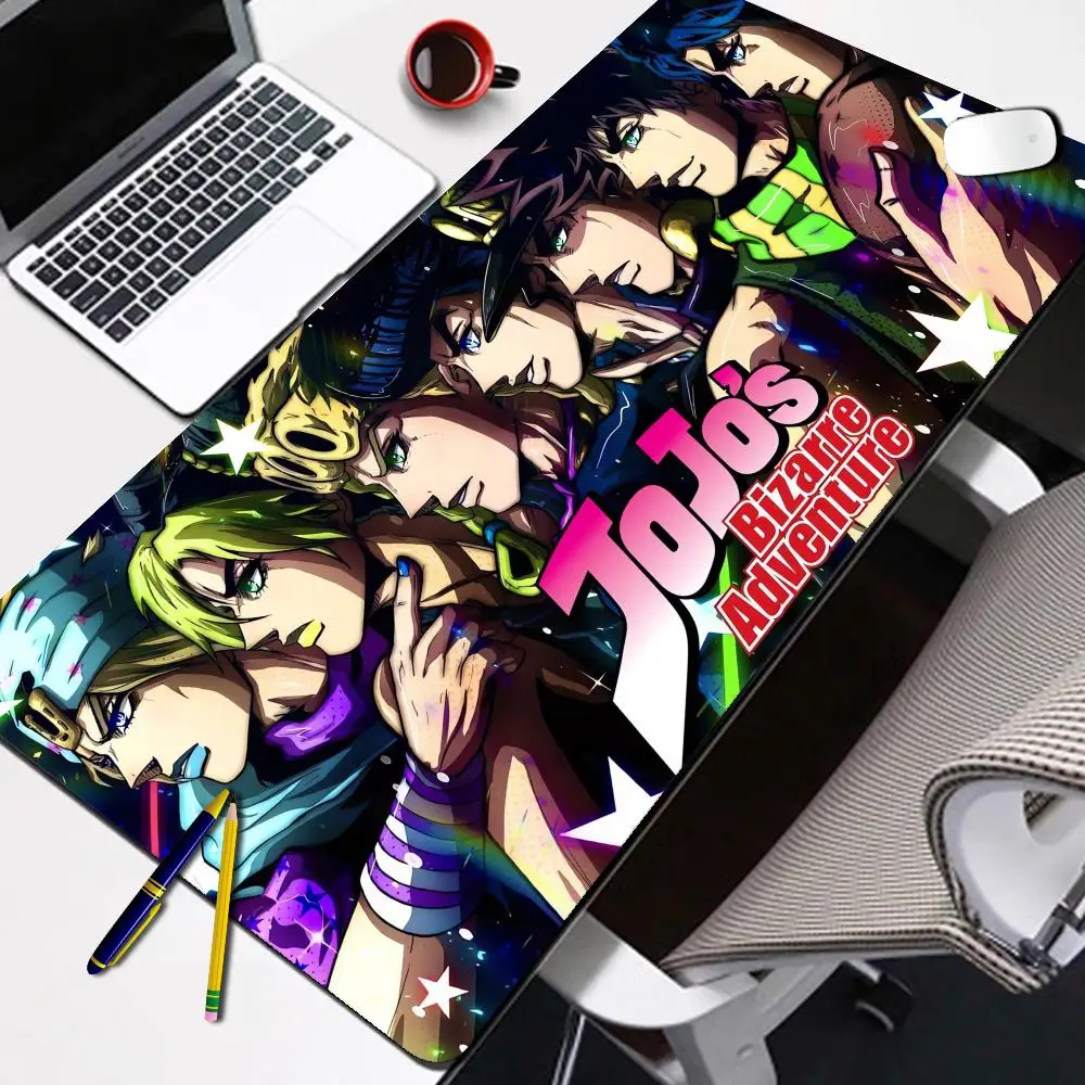 

New HD Printing Jojo Bizarre Adventure Mouse Pad Gamer Keyboard Pad Non-slip Mousepad Anime Mice Pad Desk Mat Gaming Accessories