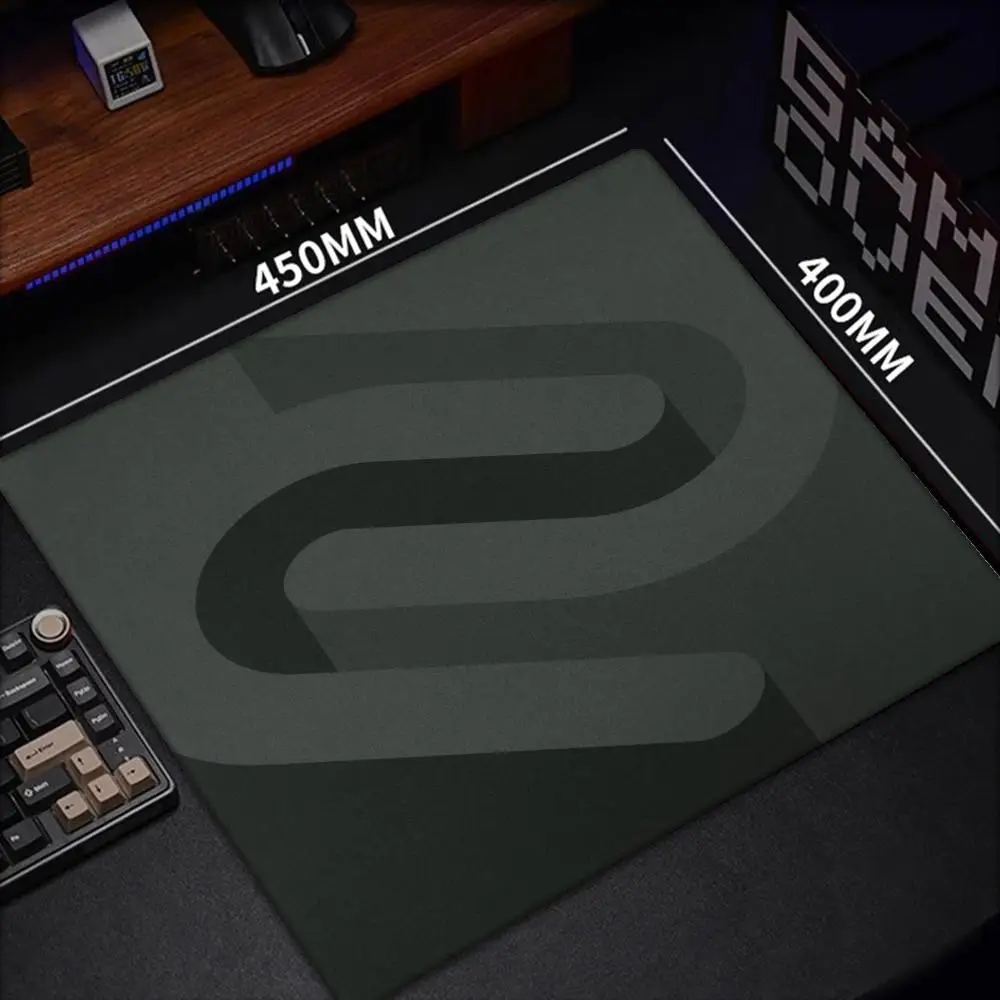 

1Pc Gaming Mouse Pad Smooth Large Esports Grey Table Pad Incandescent Fine Top Professional Natural Rubber Gaming Pad
