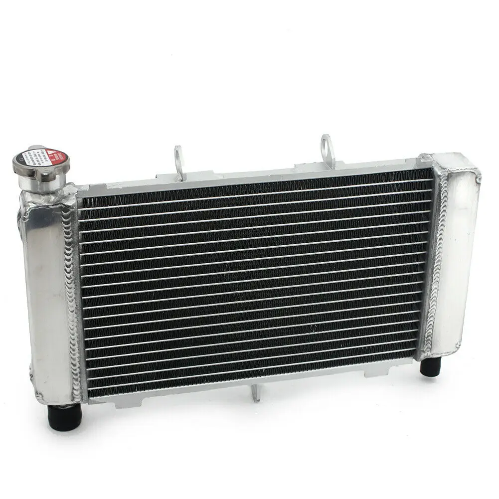 For 2004-2009 Yamaha FZ6 FZ6N FZ6S FZ6 Fazer Diversion Aluminum Radiator Cooler Cooling Coolant 2004 2005 2006 2007 2008 2009