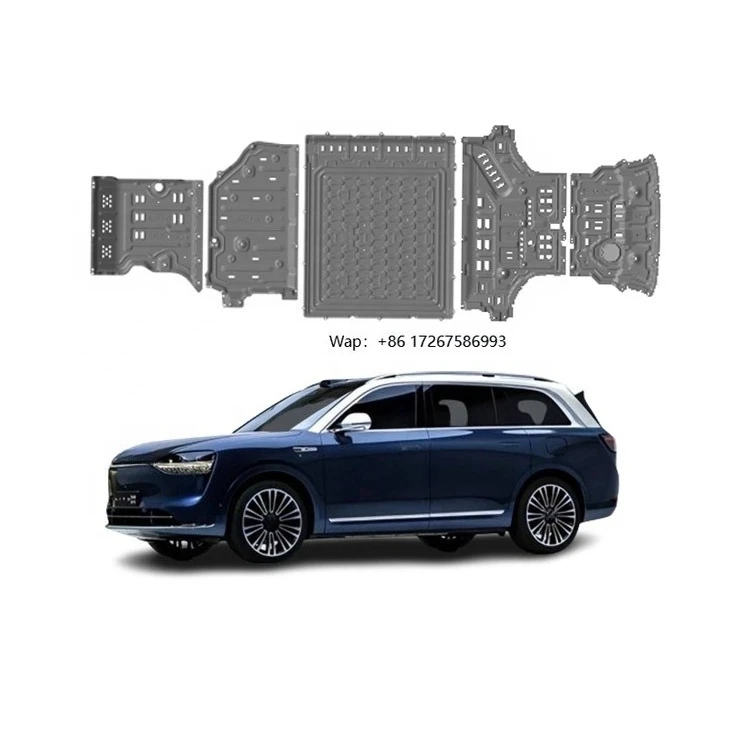 

Alloy Steel Engine Crankcase Skid Plates for AITO M9 3D Aluminum Alloy Cover Undercarriage Bottom Protection Skid Plate