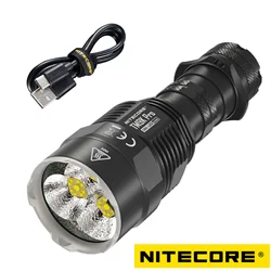 NITECORE-TM9Kプロの戦術懐中電灯,軍用懐中電灯,電池内蔵,40ルーメン,9900ルーメン