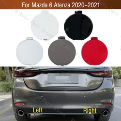 Car Rear Bumper Tow Hook Cover Lid Towing Trailer Hauling Eye Cap For Mazda 6 Atenza 2020 2021