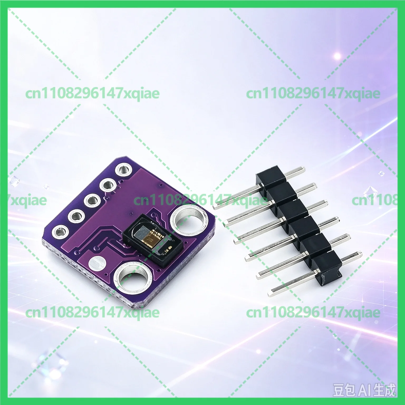 For 3-10pcs MAX30102 Heart Rate Blood Oxygen Purple Sensor Module DIY Arduino Compatible