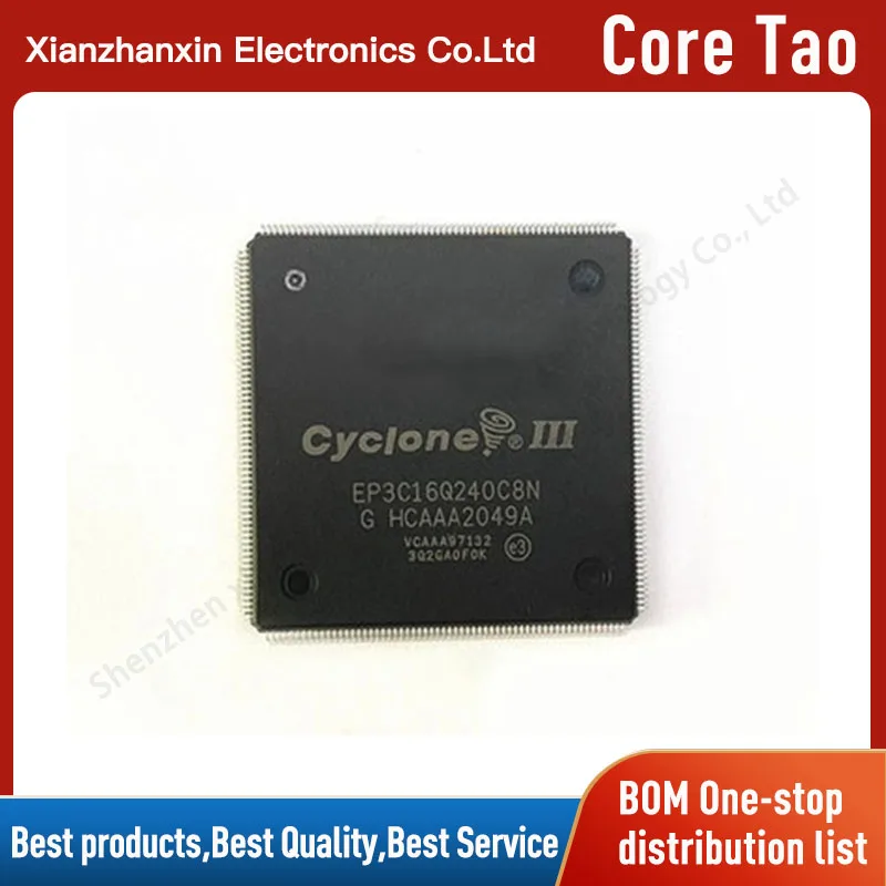 

1PCS/LOT EP3C16Q240C8N 16Q240 EP3C16Q C8N QFP240 The embedded field programmable gate array (fpga) New and original