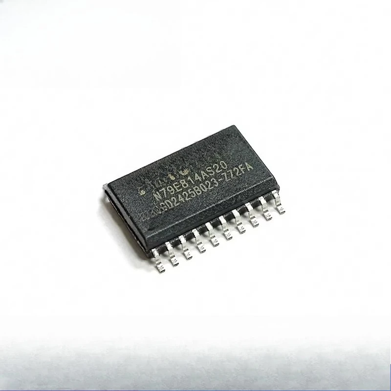 Original N79E814AS20 SOP20 for NUVOTON Microcontroller 50pcs