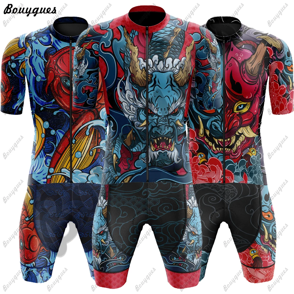 NEW Pro Team Cycling Jersey Set Summer Cycling abbigliamento MTB Bike Clothes Uniform Maillot Ropa Ciclismo Man Cycling Bicycle Suit