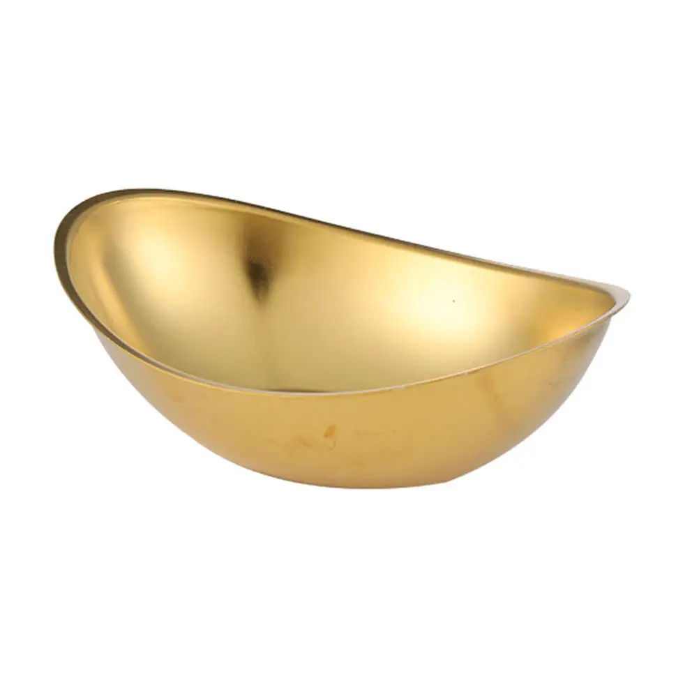 Stainless Steel Ingot Bowl – Multipurpose Kitchen Bowl for Salad, Fruit, Sauce, and Food Storage