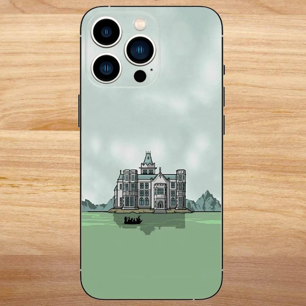 Game Rusty Lake Phone Case For iPhone15,14,13,12,11,Pro,Max,Plus,Mini,X,XS,XR,8,7,6,S,Plus,SE Soft Black Case