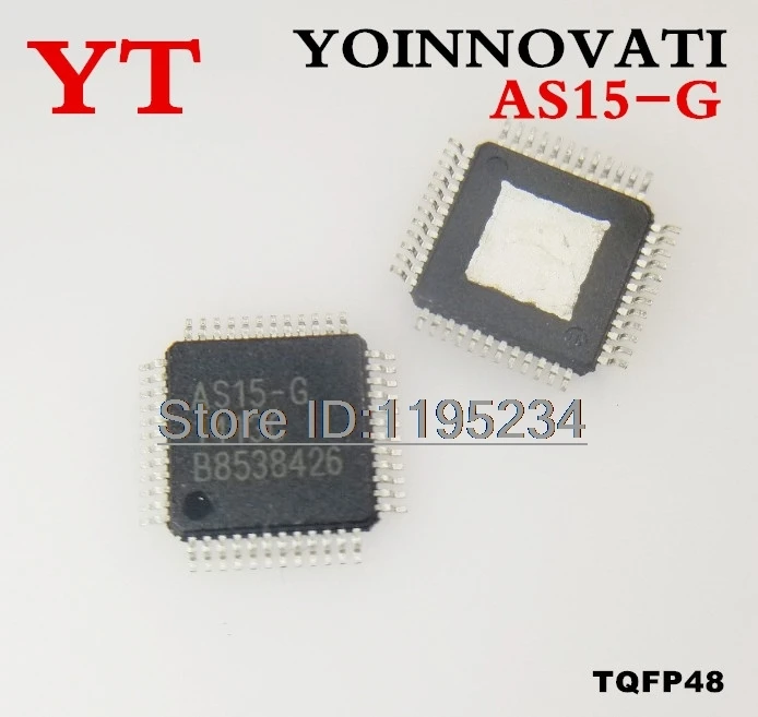 

50PCS 100PCS AS15-G AS15 AS15G QFP48 Original LCD chip Best quality