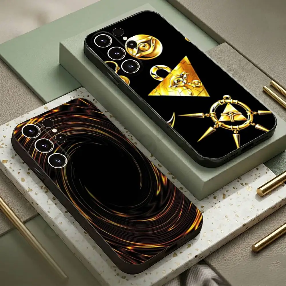 Yu-Gi-Oh Game Phone Case For Samsung S20,21,22,23,24,25,26 Ultra,Plus,Lite Black Soft Cover