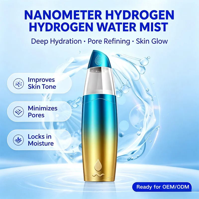 Portable SPE PEM Membrane 30ml Water Tank Hydrogen Mist Sprayer Stable Reliabl Hydrogen-rich Hydrating Spray