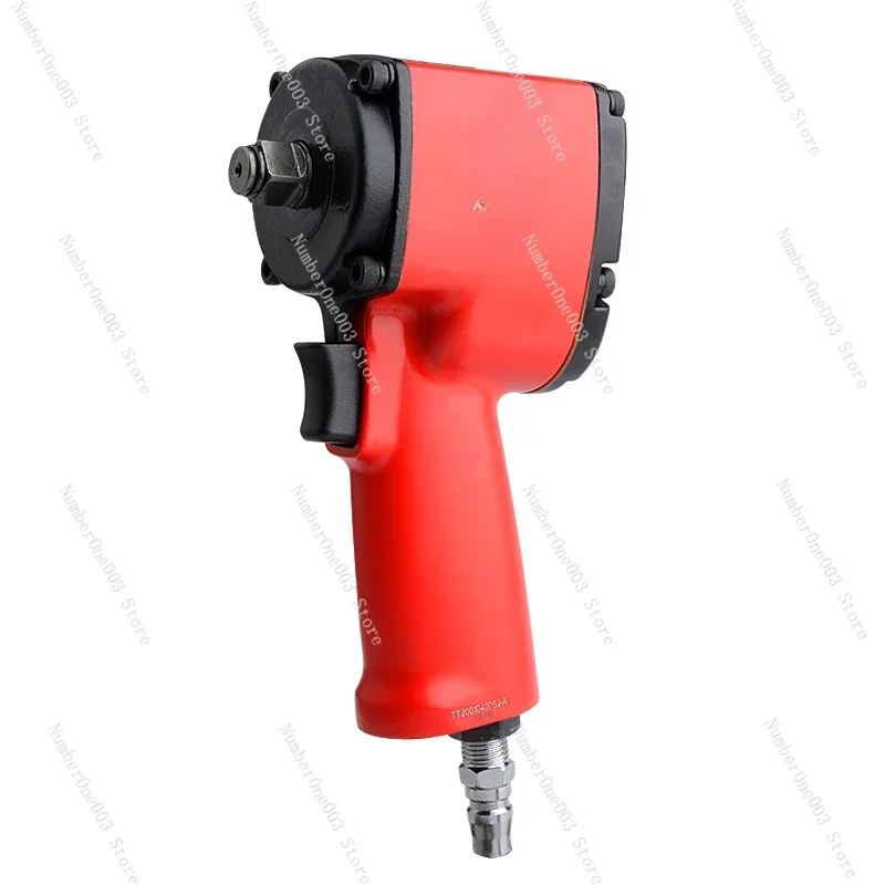 Mini Short Shaft Pneumatic Wrench Ultra-Thin Ultra-Short High Torque 1/2 Inch Industrial Grade Lightweight Air Wrench
