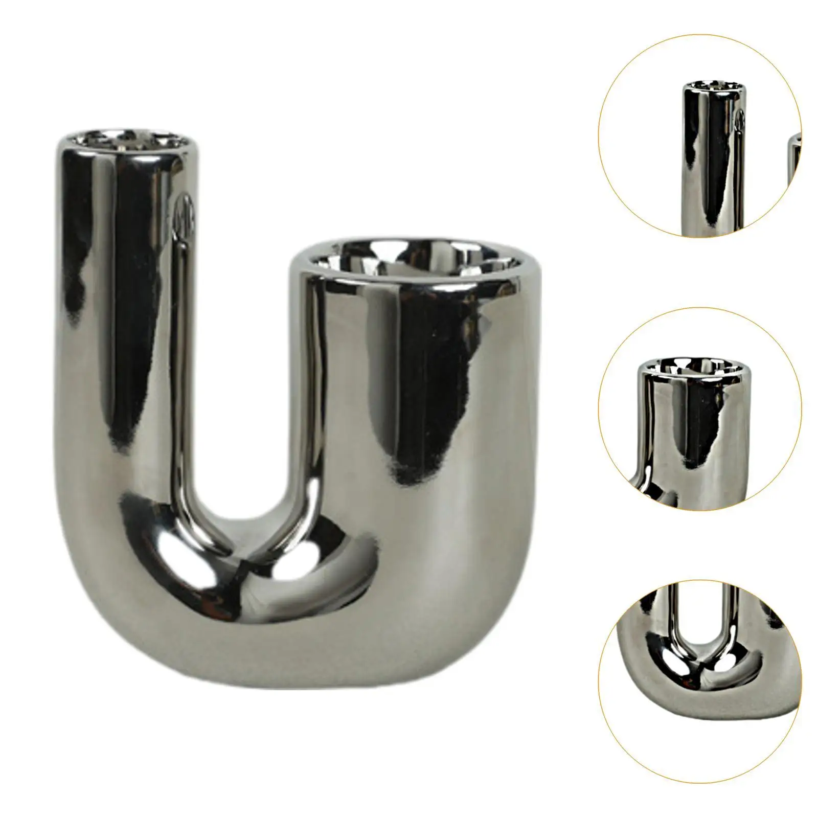 Candle Holder Sturdy Candelabra for Wedding Reception Festive Living Room