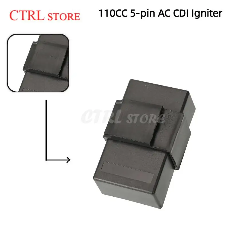 Caixa de ignição universal de 5 pinos AC CDI, compatível com XR50 CRF 50 70 110 125cc, para motos off-road, quadriciclos e ATVs Taotao.