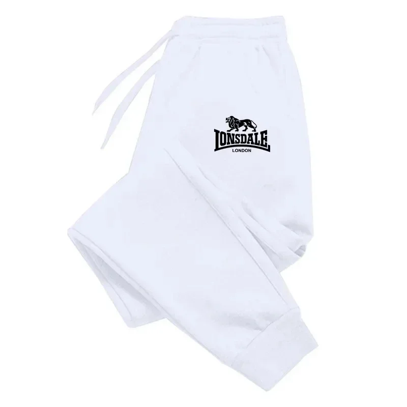 Moletom de jogging masculino, calça casual, roupas esportivas, adequado para outono e inverno