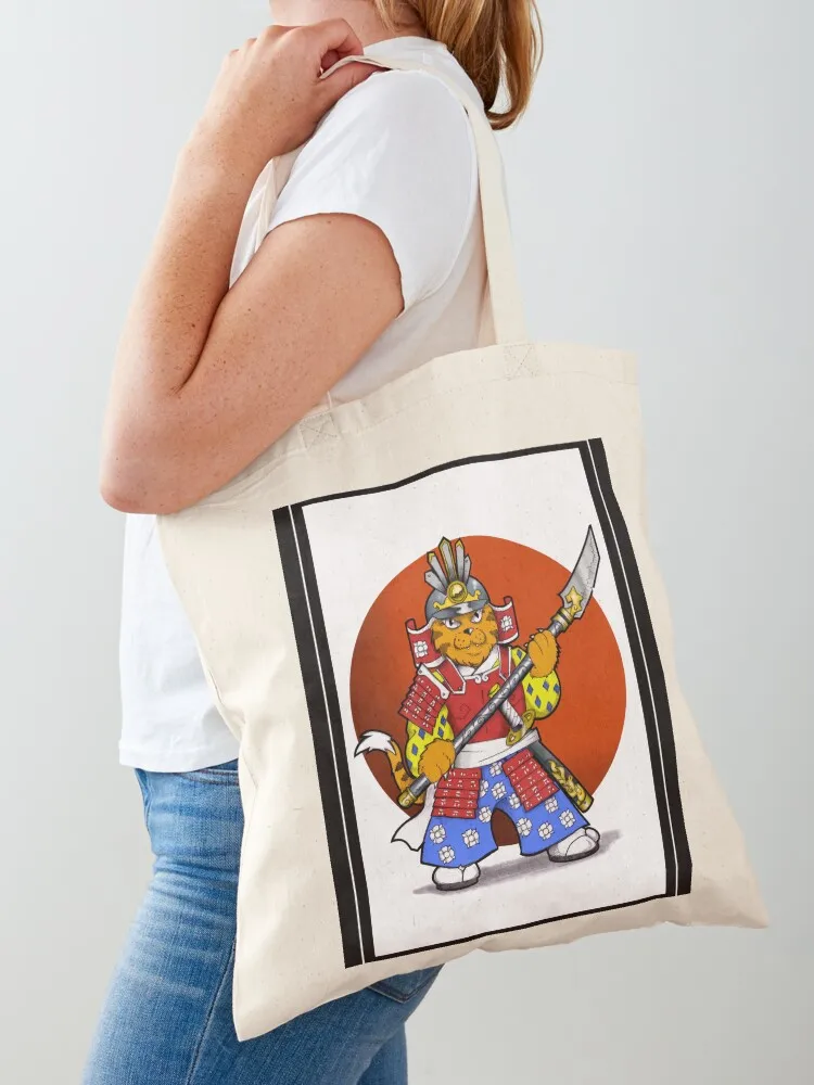 

Ronin Cat. Tote Bag shopper bag women canvas large tote bag Cloth custom fabric