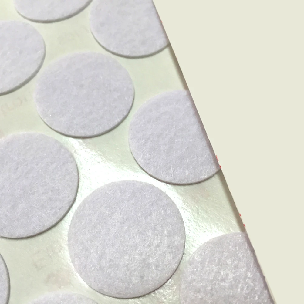 

200pcs Felt Furniture Pads 2Cm Round Floor Protector Heavy Duty For Hardwood Tile Chairs Tables Desks Furniture Legs Parts