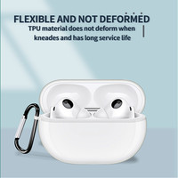 for Huawei Freebuds Pro 3 4 Case Protective Transparent Clear TPU Covers Bluetooth Earphone Shell Headphone Portable