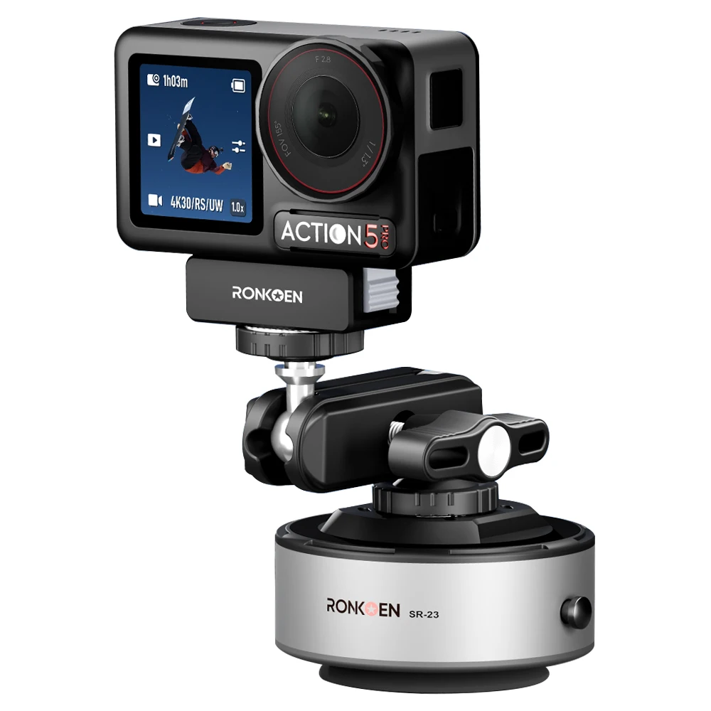 Sports Camera Suction Cup Holder Suitable for DJI Action 6/5/4/Pocket 3 Motion Cameras - view 5
